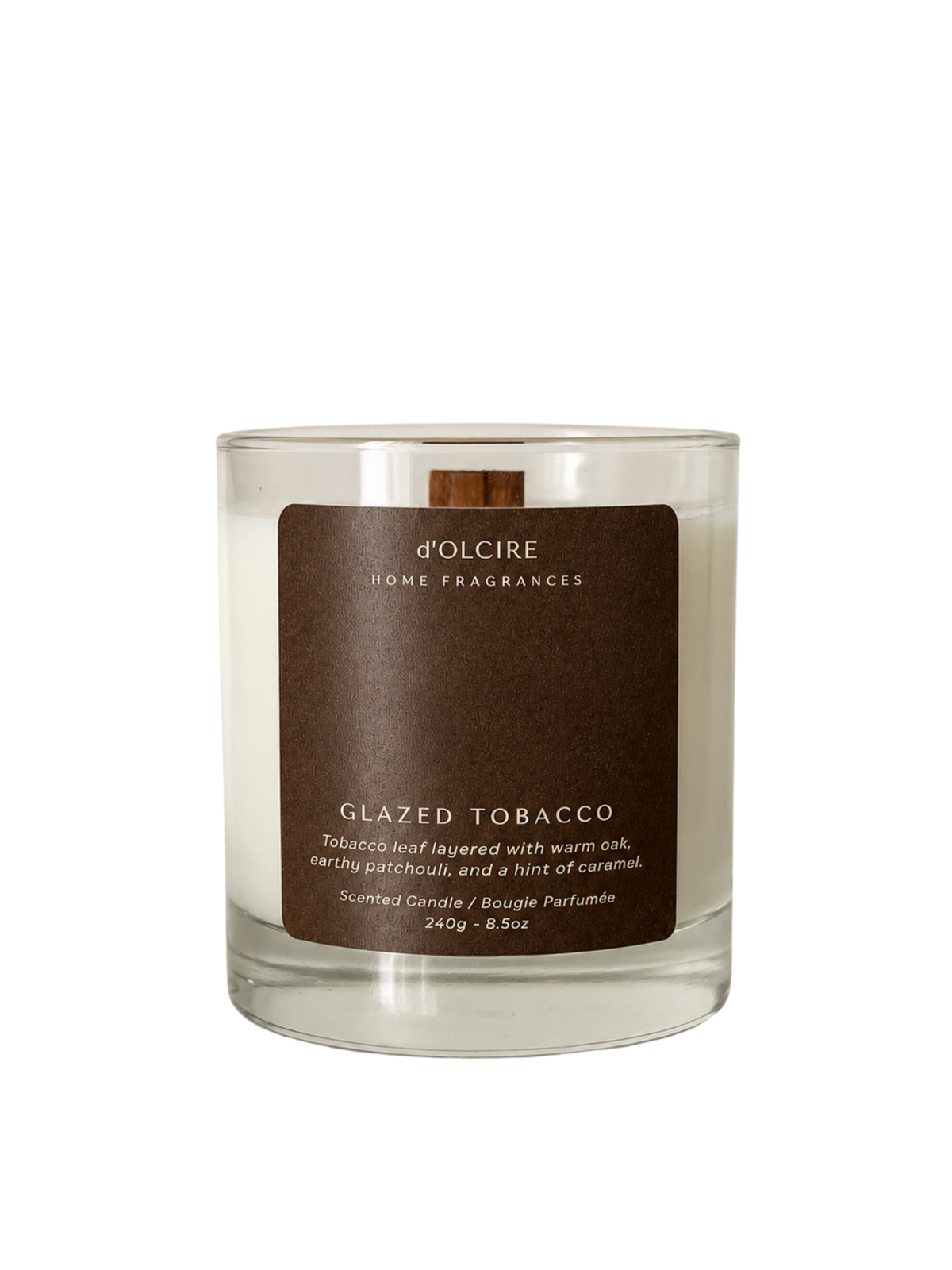 Glazed Tobacco Candle