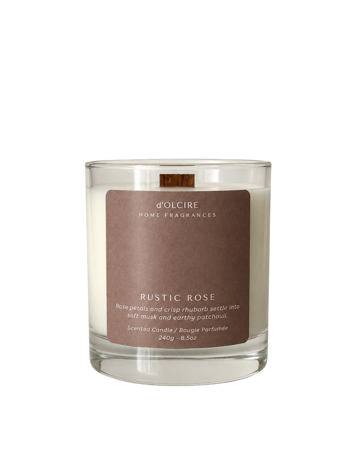 Rustic Rose Candle